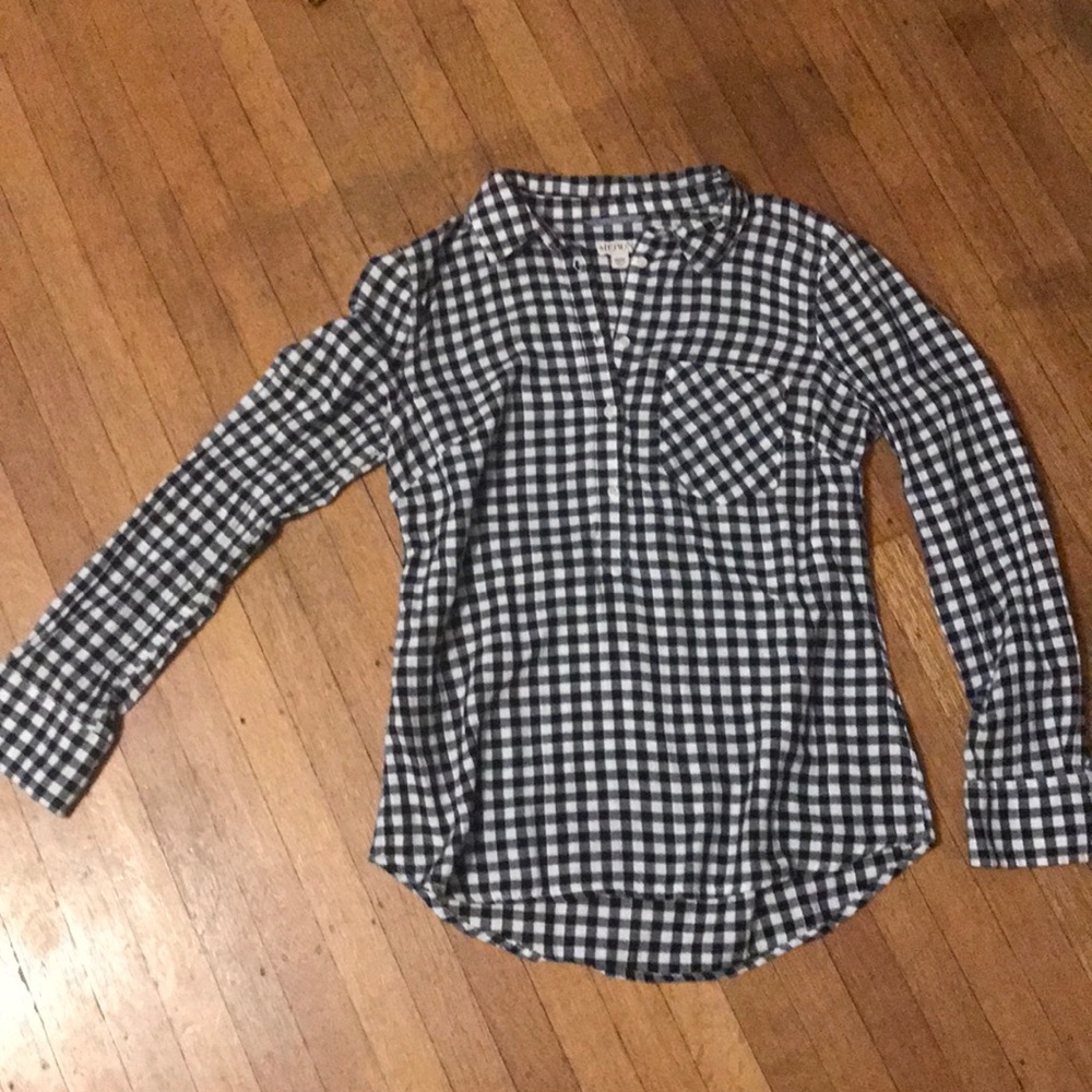 SOLD Gingham popover